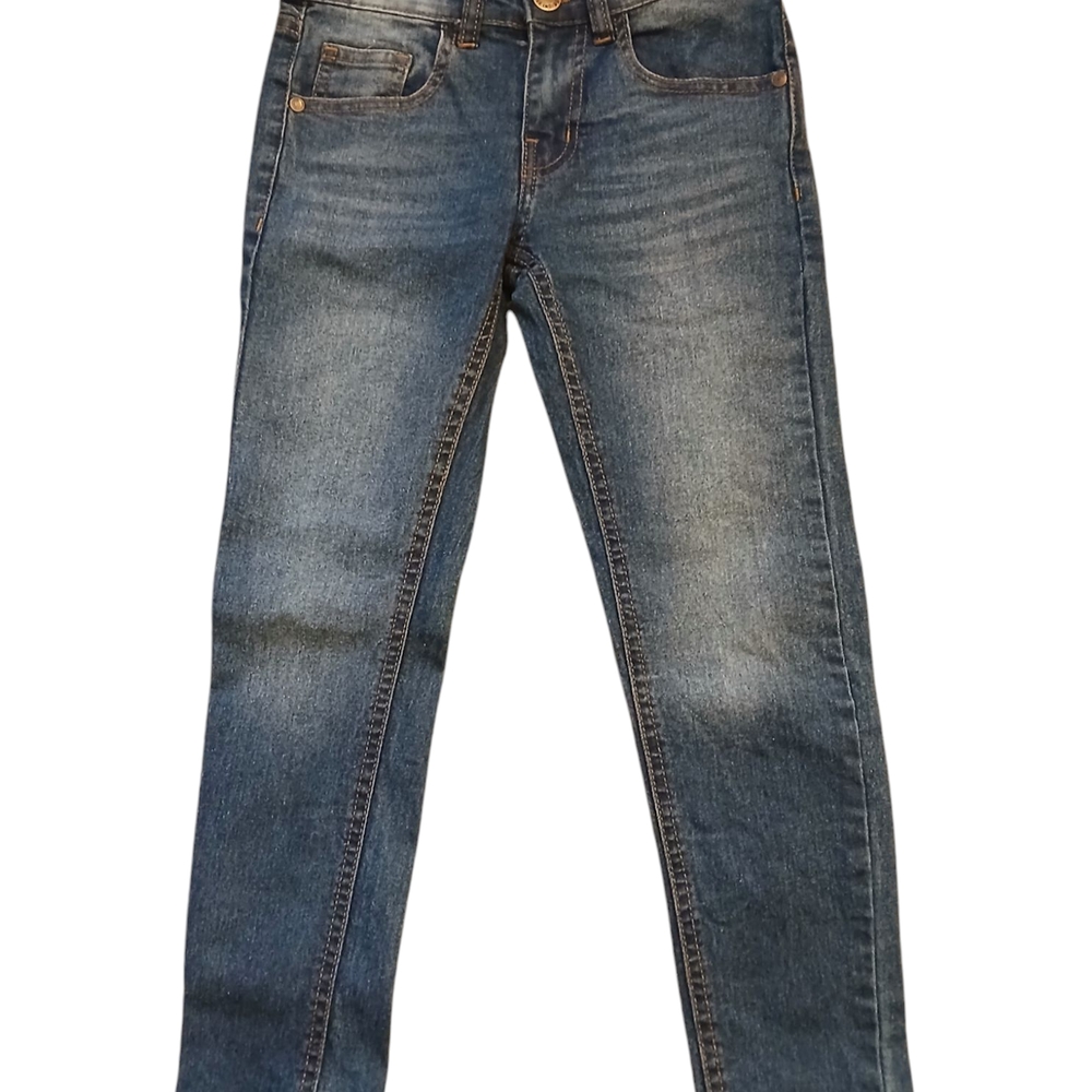 True Indigo Boy's Denim Skinny Blue Jeans Size 8